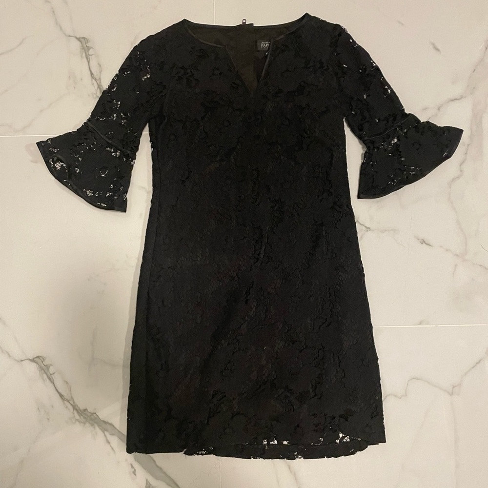 Adriana Papell Lace Mini Dress